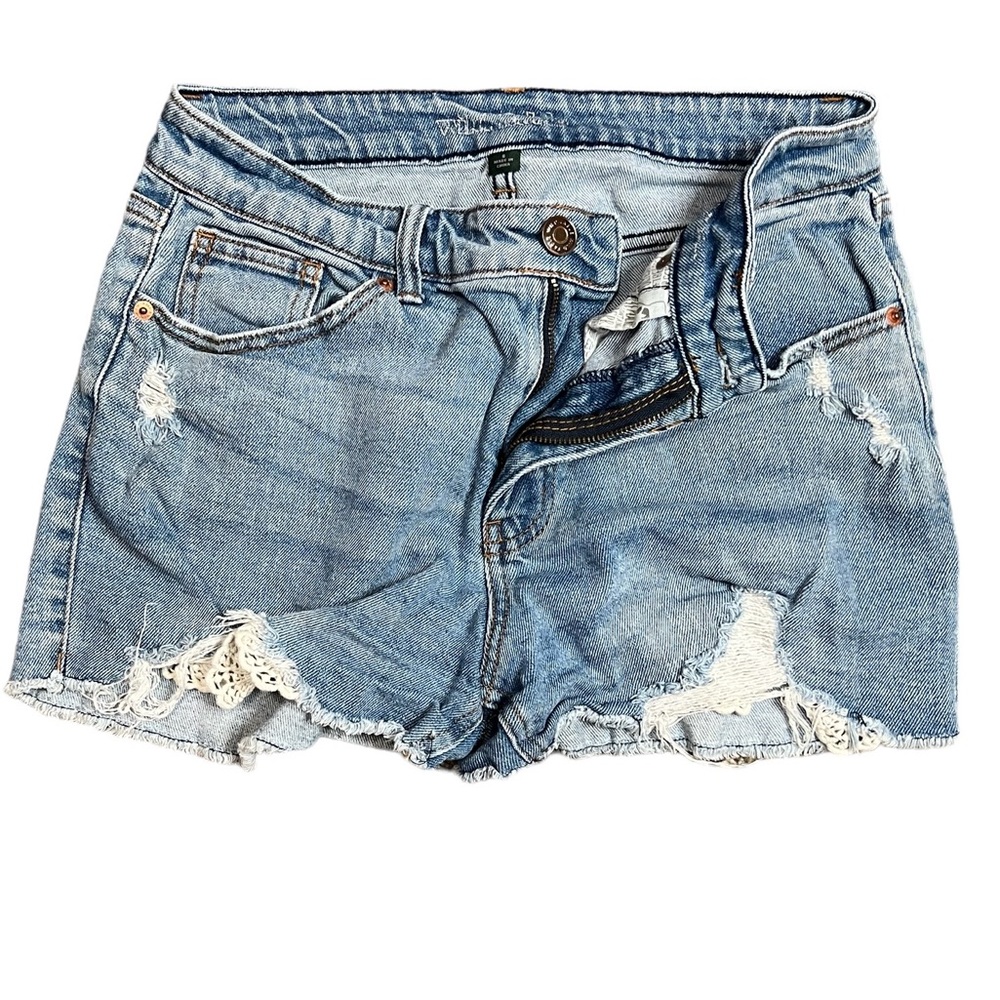High waisted shorts